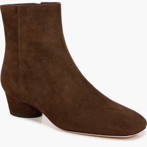 Vince New with Box, brown suede, size 8.5 booties.
